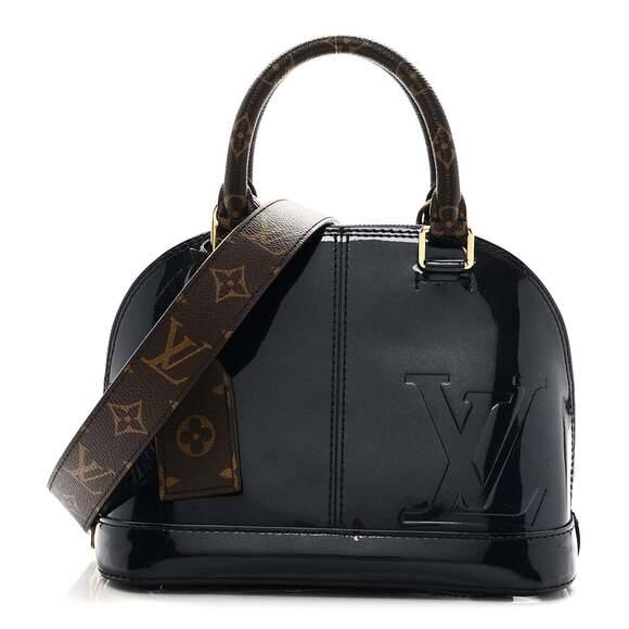 Louis Vuitton Patent Alma Bb Marine #242103L13B